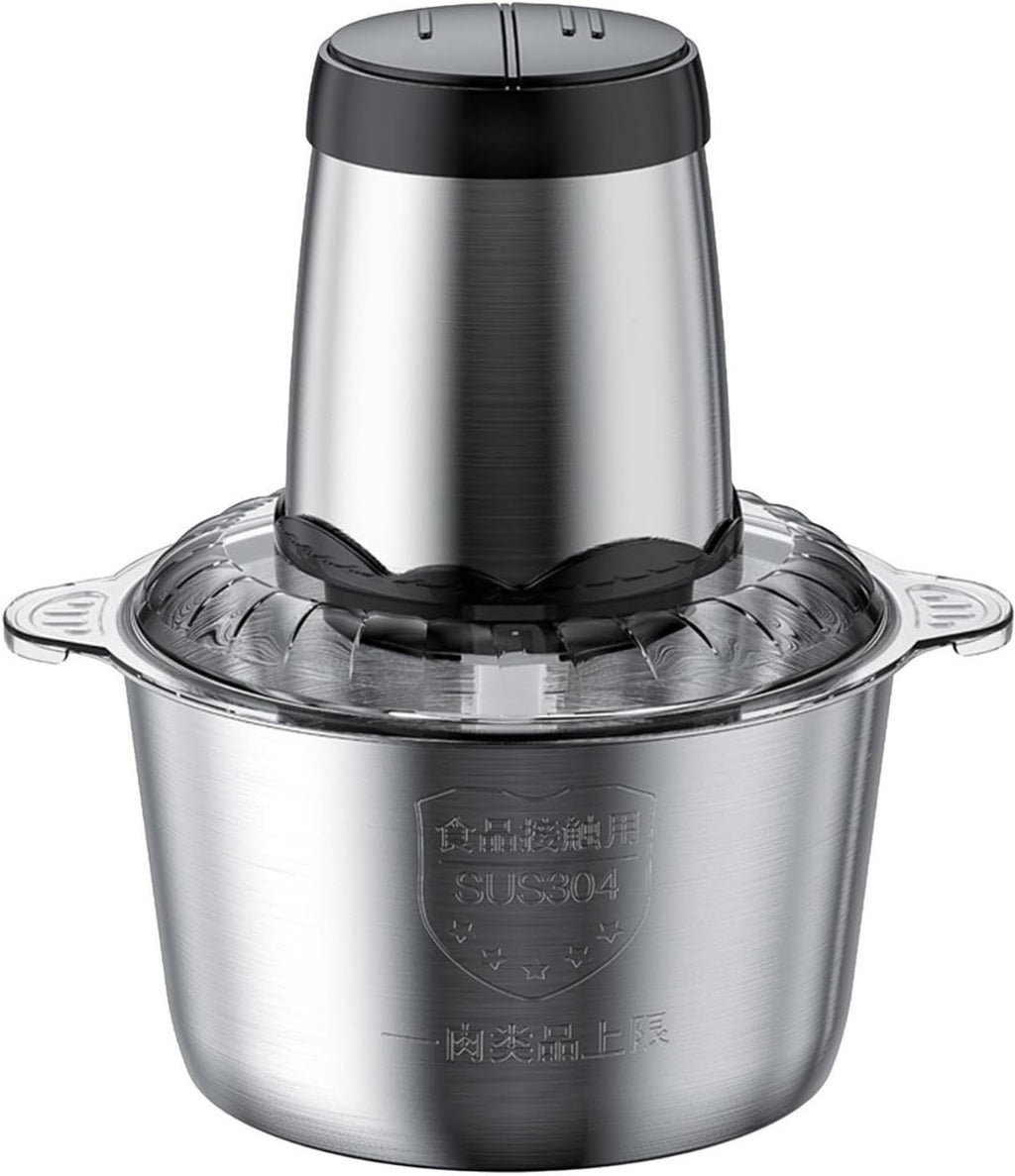 Tritatutto Elettrico da Cucina 3L con Ciotola Staccabile, Motore Potente e Velocità Regolabili, Ideale per Verdure, Cipolle, Frutta e Noci
