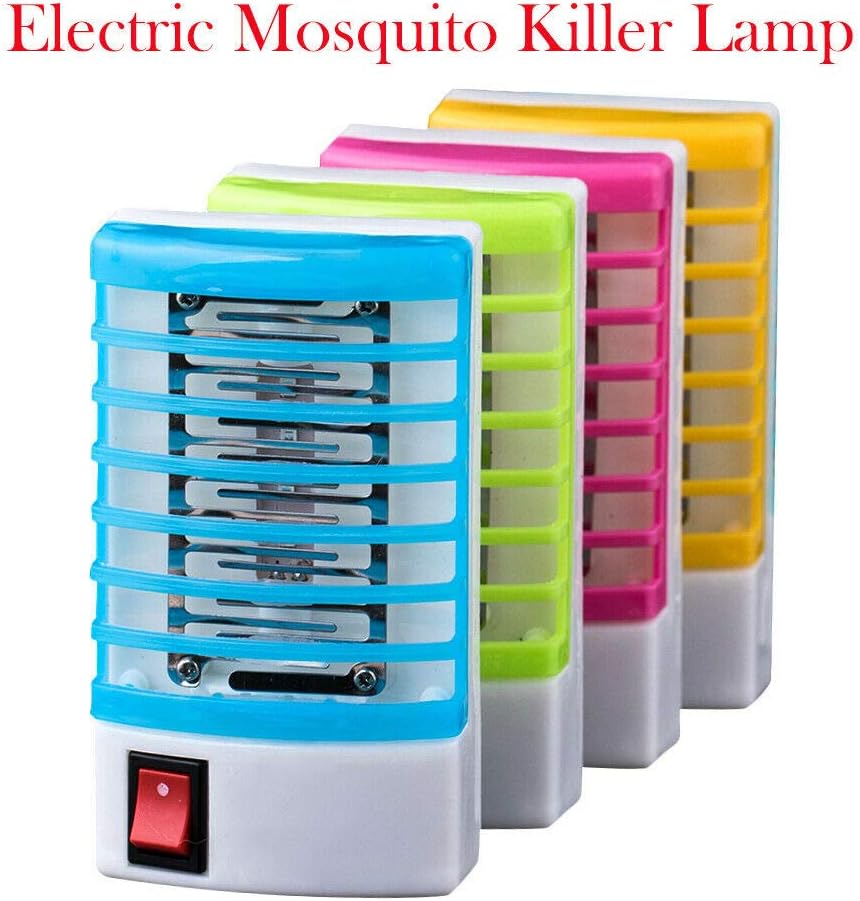 Lampada Zanzariera Elettrica 2 in 1 con Luce LED – Anti Zanzare per Interni ed Esterni, Silenziosa e Senza Prodotti Chimici