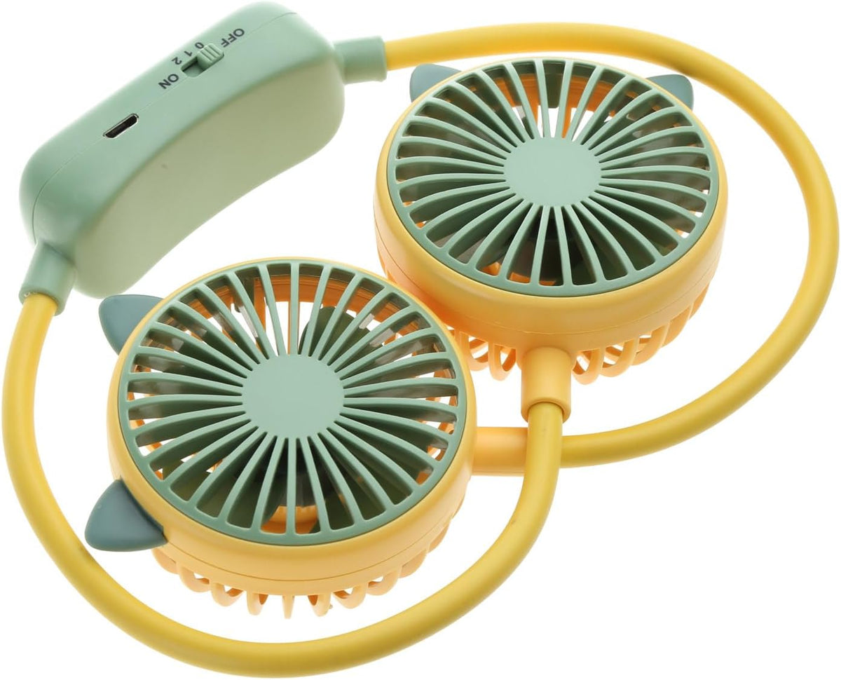 Ventilatore da collo portatile ricaricabile usb