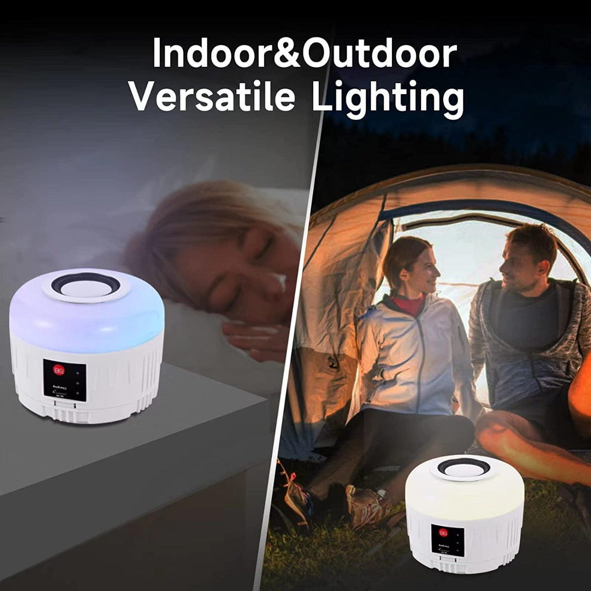 Luce da campeggio e altoparlante Bluetooth ad energia solare XCL50