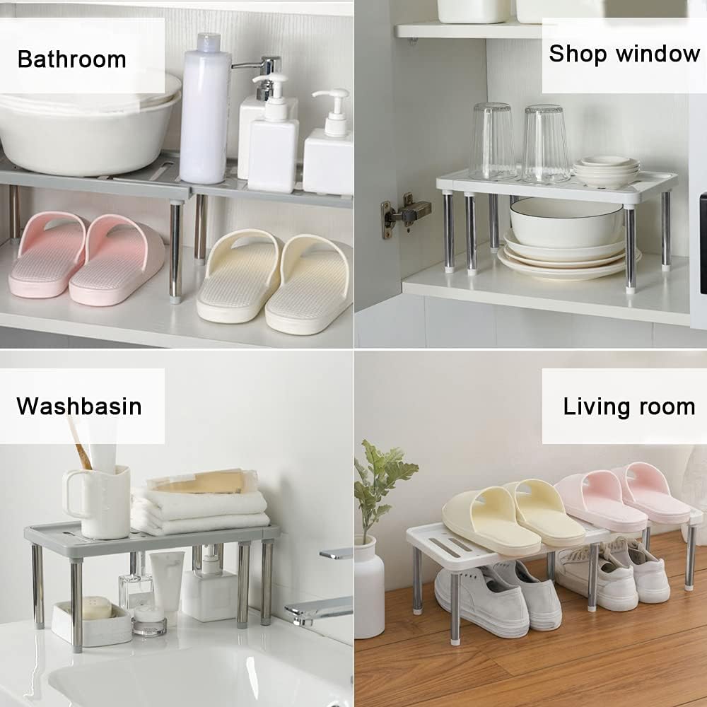 Scaffale espandibile per armadietti da cucina organizer da cucina portaspezie a scomparsa per bagno piano di lavoro dispensa