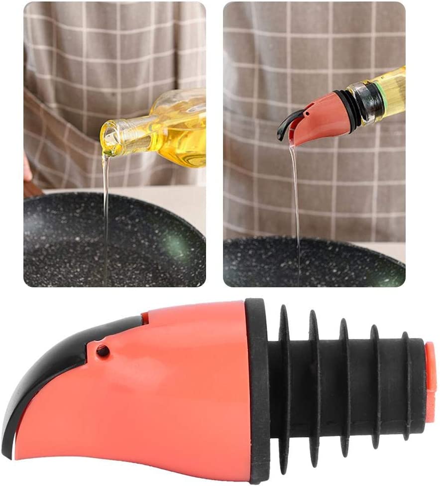 Tappo erogatore per bottiglie versatore per bottiglie in silicone e ABS beccuccio olio tappo dosatore per rum whisky