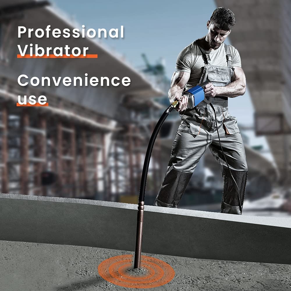 Vibratore elettrico per calcestruzzo lunghezza 2 m diametro 35 mm frequenza 4400 rpm