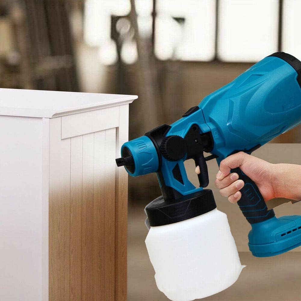 Pistola a Spruzzo Elettrica doppia Batteria con 3 Ugelli e Modalità di Spruzzo 2 batterie 48v