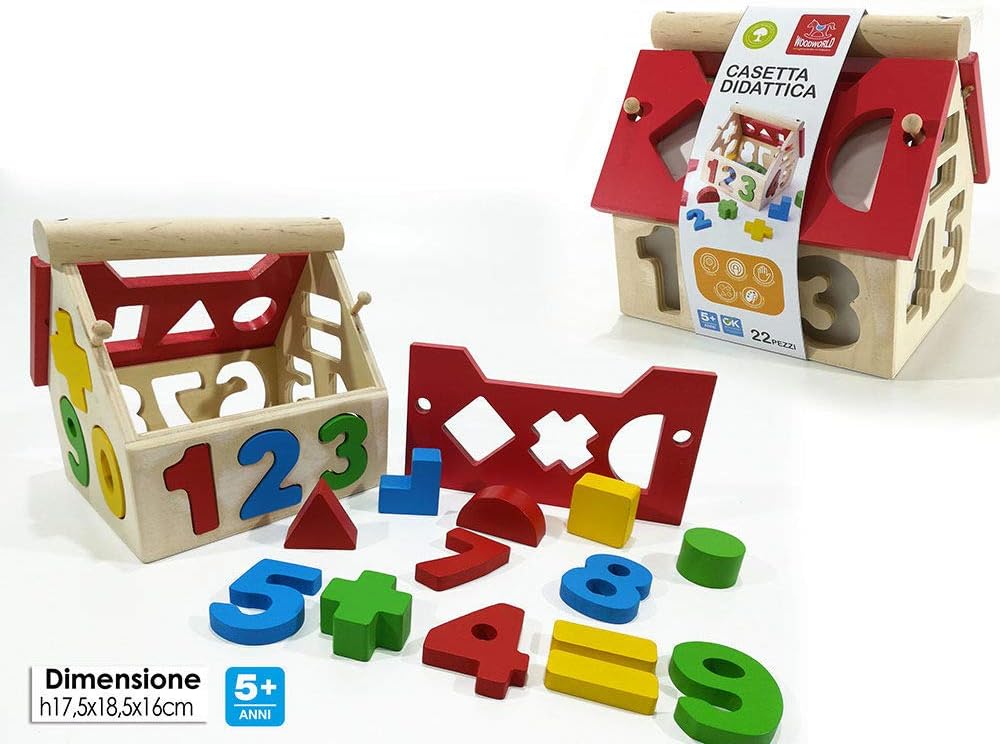 Casetta in legno con formine