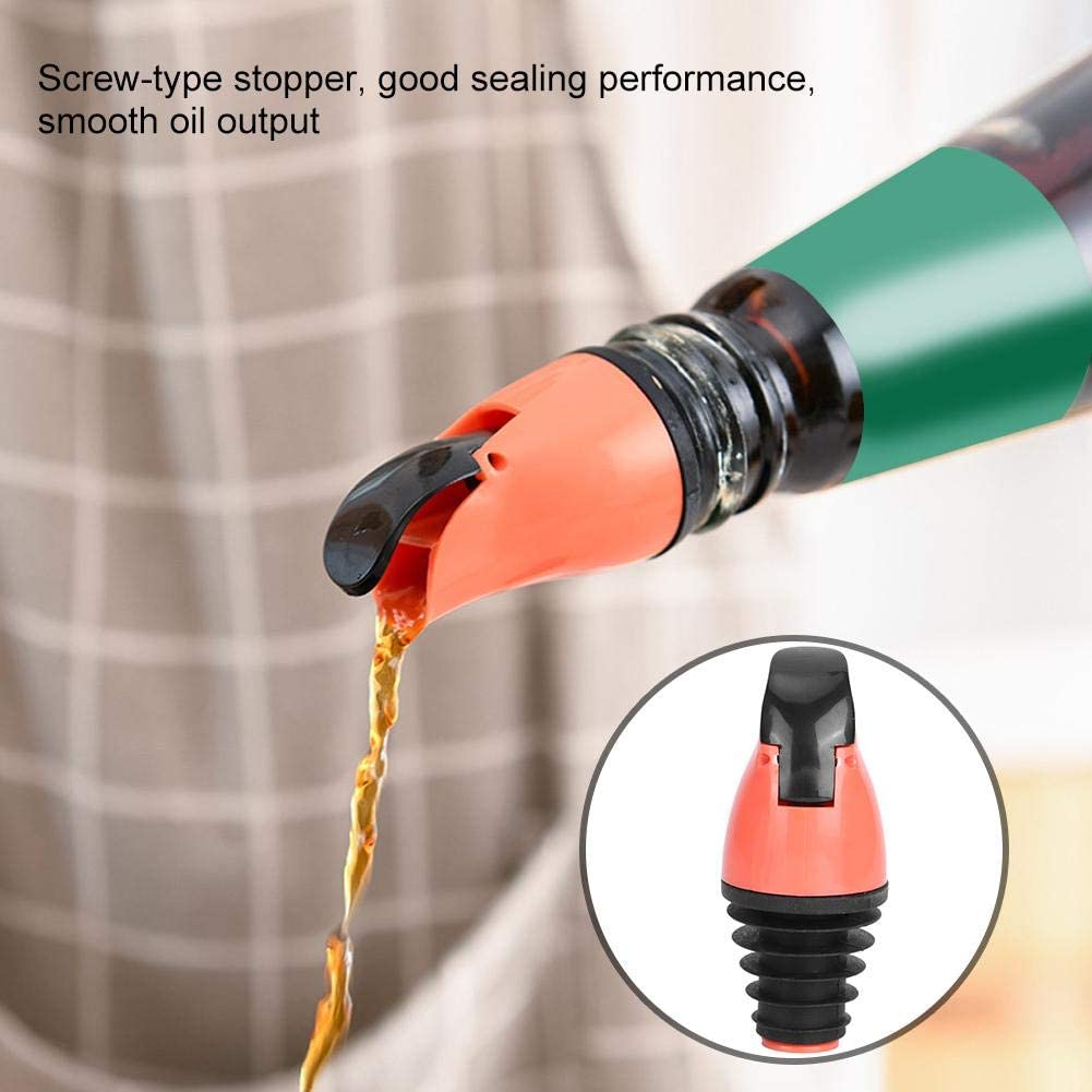 Tappo erogatore per bottiglie versatore per bottiglie in silicone e ABS beccuccio olio tappo dosatore per rum whisky