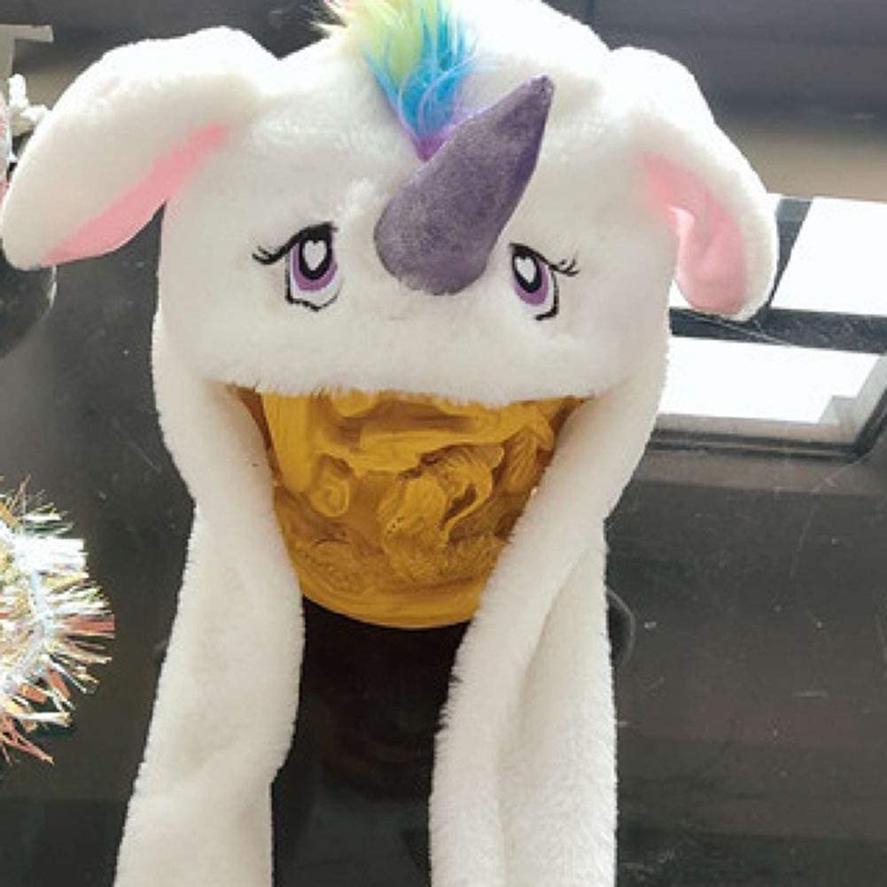Cappello che si illumina per bambini peluche che salta cappello luminoso
