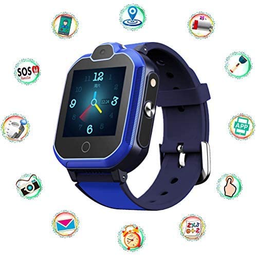 Orologio da bambino  impermeabile con telefono e chiamata di emergenza Smart Watch 4G GPS