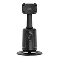 P01 Fotocamera con tracciamento automatico del volto e supporto per fotocamera con rotazione a 360 gradi, supporto per rilevamento del movimento del telefono con scatto intelligente per video in streaming vlog live