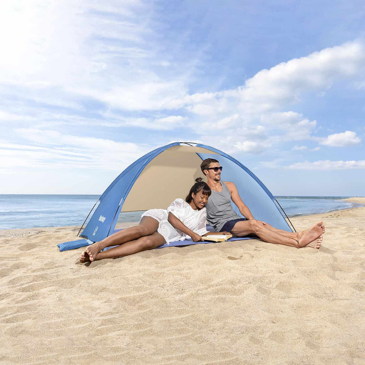 Tenda da spiaggia Viola 2 x 1,2 x 0,95 m