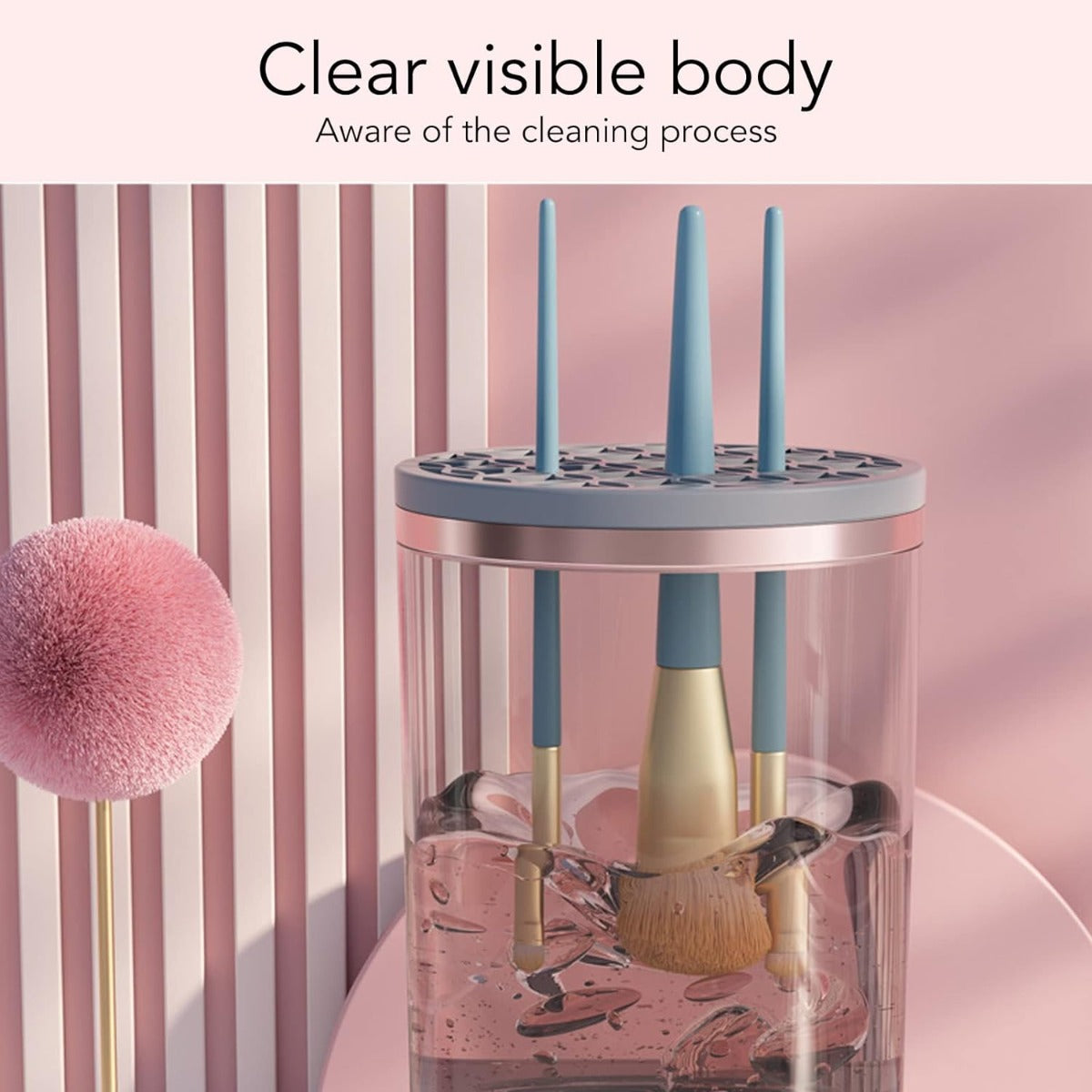Brush Bubble Detergente per pennelli da trucco elettrico
