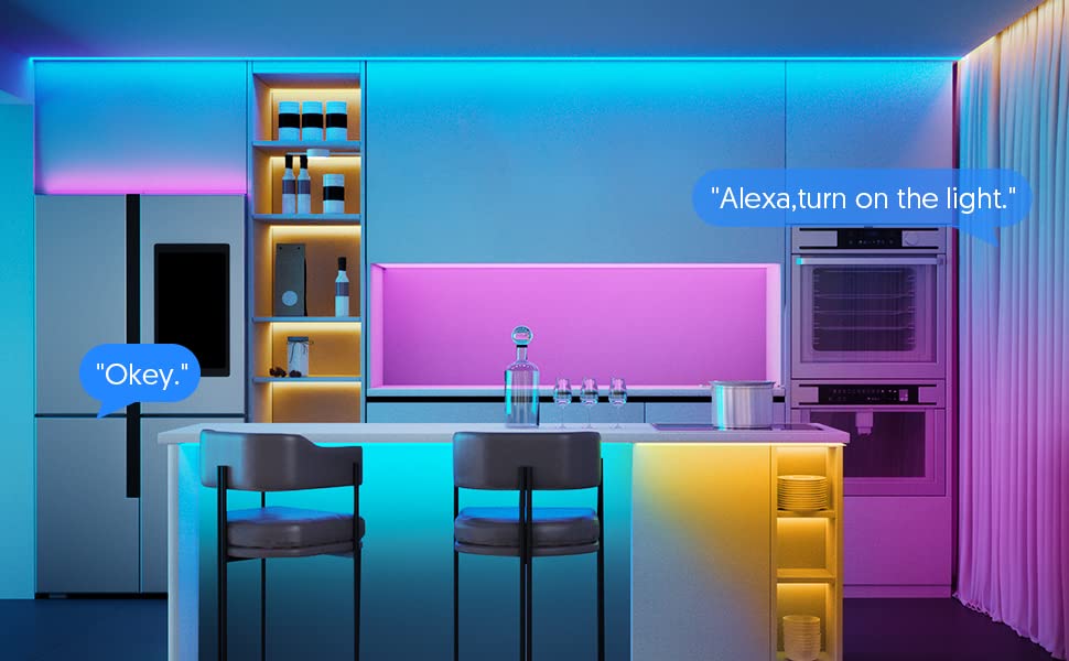 Kit Tv Striscia Strip Led Usb Rgb 5V Per Retroilluminazione 2Mt 3 Mt 5Mt
