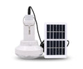 Lampadina LED portatile con pannello solare e gancio