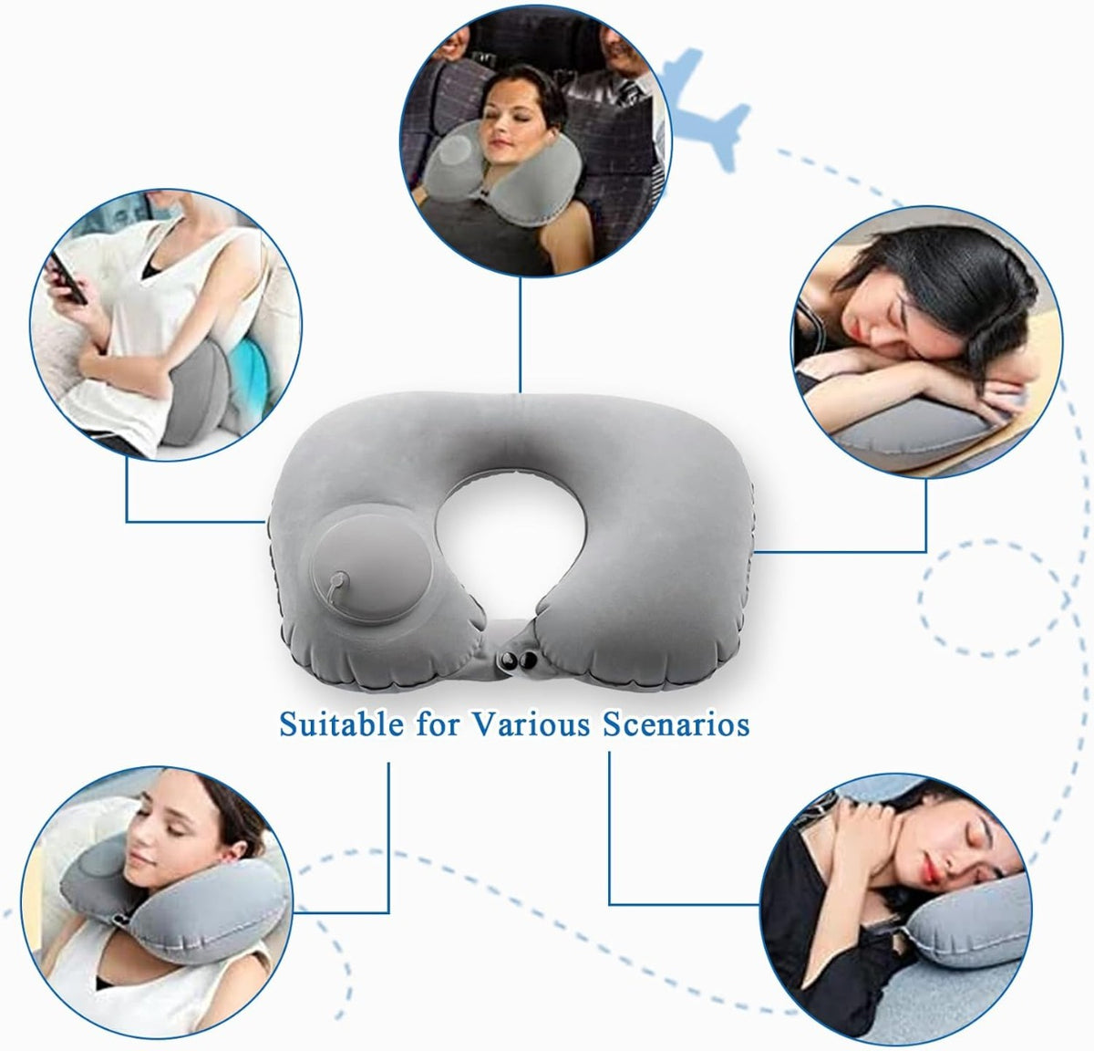 Cuscino Cervicale in Memory Foam Cuscino Per Il Collo