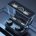 Auricolari Wireless Bluetooth 5.0 – Cuffie Mini Portatili con Cancellazione del Rumore CVC 8.0, Suono Stereo HD e Ricarica Rapida