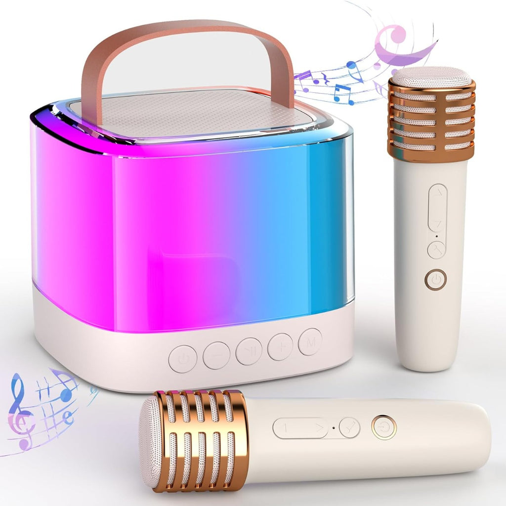 Altoparlante Bluetooth portatile con doppio microfono wireless alta qualità del suono