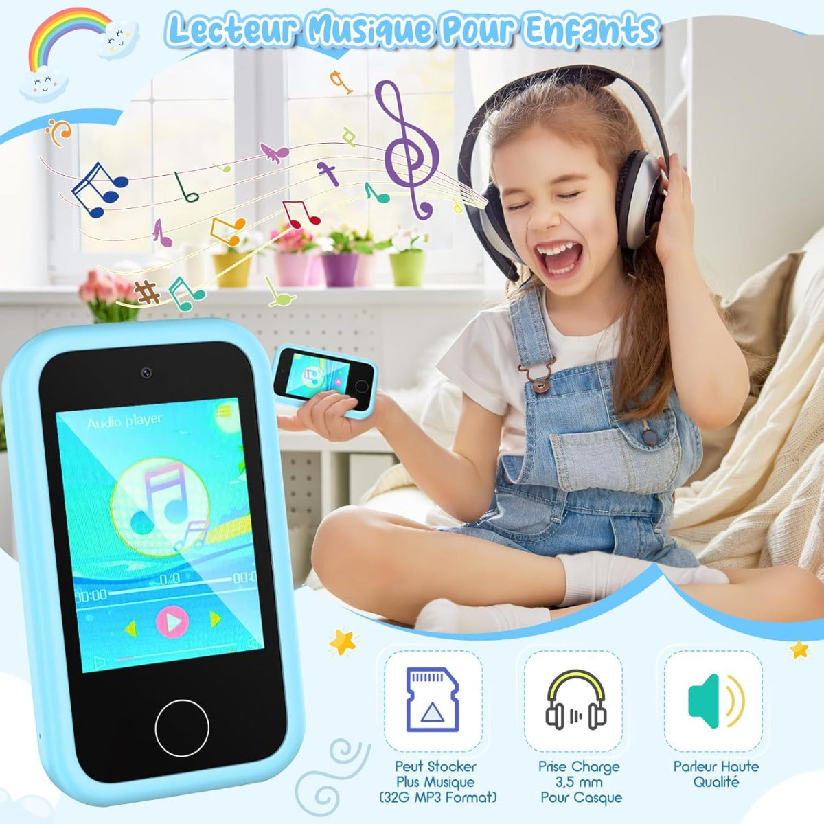 Telefono per Bambini con Design Cartoon
