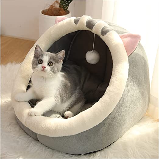La cuccia perfetta per gatti, gattini, piccoli cani e cuccioli,Letto per Animali Domestici,Cucciolo di cane piccolo e morbido cuscino estivo per gattino