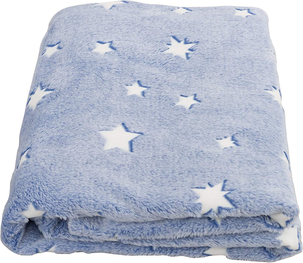 Coperta Magica per bambini plaid in pile con stelle che si illuminano al buio morbida