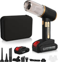 Aspirapolvere Portatile 4 in 1 per Auto e Casa – 21.000 Pa, 180 W, Batteria 24V, Senza Fili, con 7 Accessori
