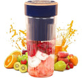 Mini Frullatore Portatile Ricaricabile USB con 6 Lame Ultra Affilate - Frullatore da Viaggio, Casa e Sport - 300ml