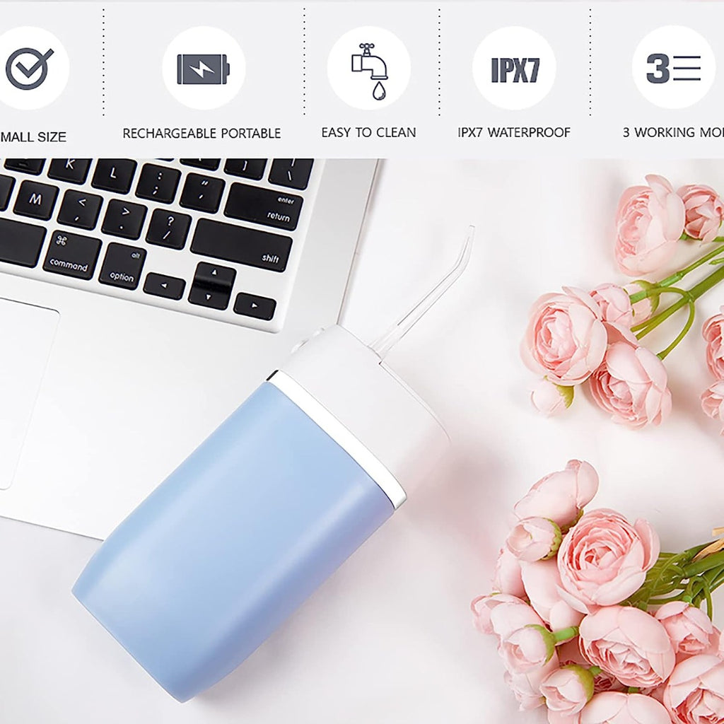 Irrigatore idropulsore orale dentale elettrico portatile ricaricabile usb