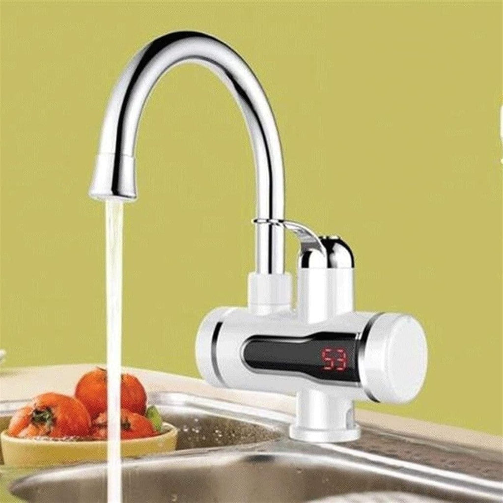 Rubinetto da Cucina Elettrico Istantaneo 3000 W Girevole a 360° – Riscaldatore