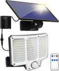Luce di sicurezza solare per esterni con sensore di movimento A LED a energia solare
