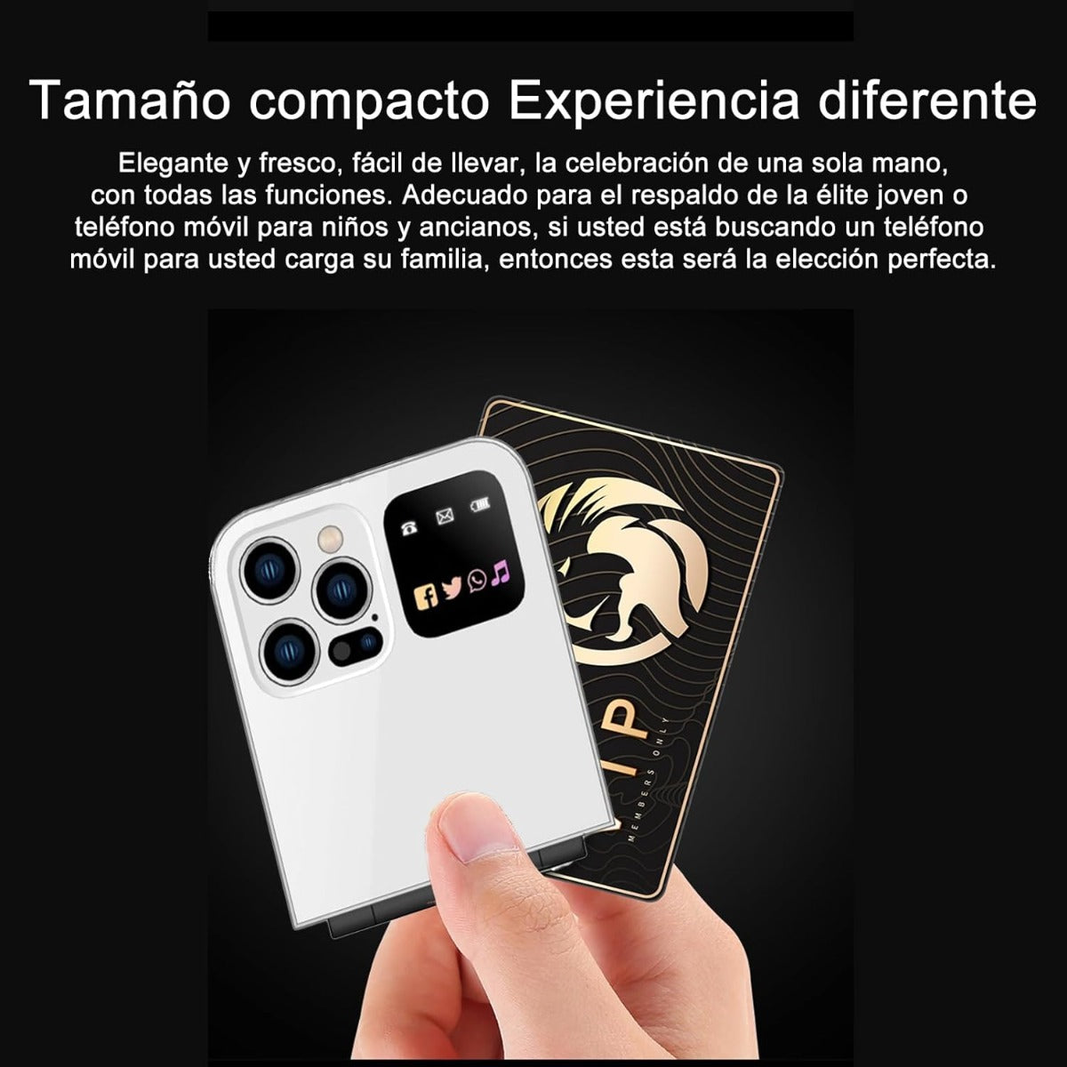 Telefono cellulare flip mini i15 tastiera 2g gsm telefono cellulare pieghevole