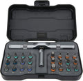 24 in 1 Magnetic Screwdriver Set Cacciaviti Multifunzionale con Manico a Cricchetto Rimovibile
