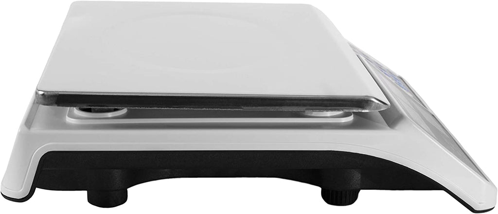 Bilancia andowl acs-809  professionale digitale commerciale da 40 kg con batteria ricaricabile e alimentatore