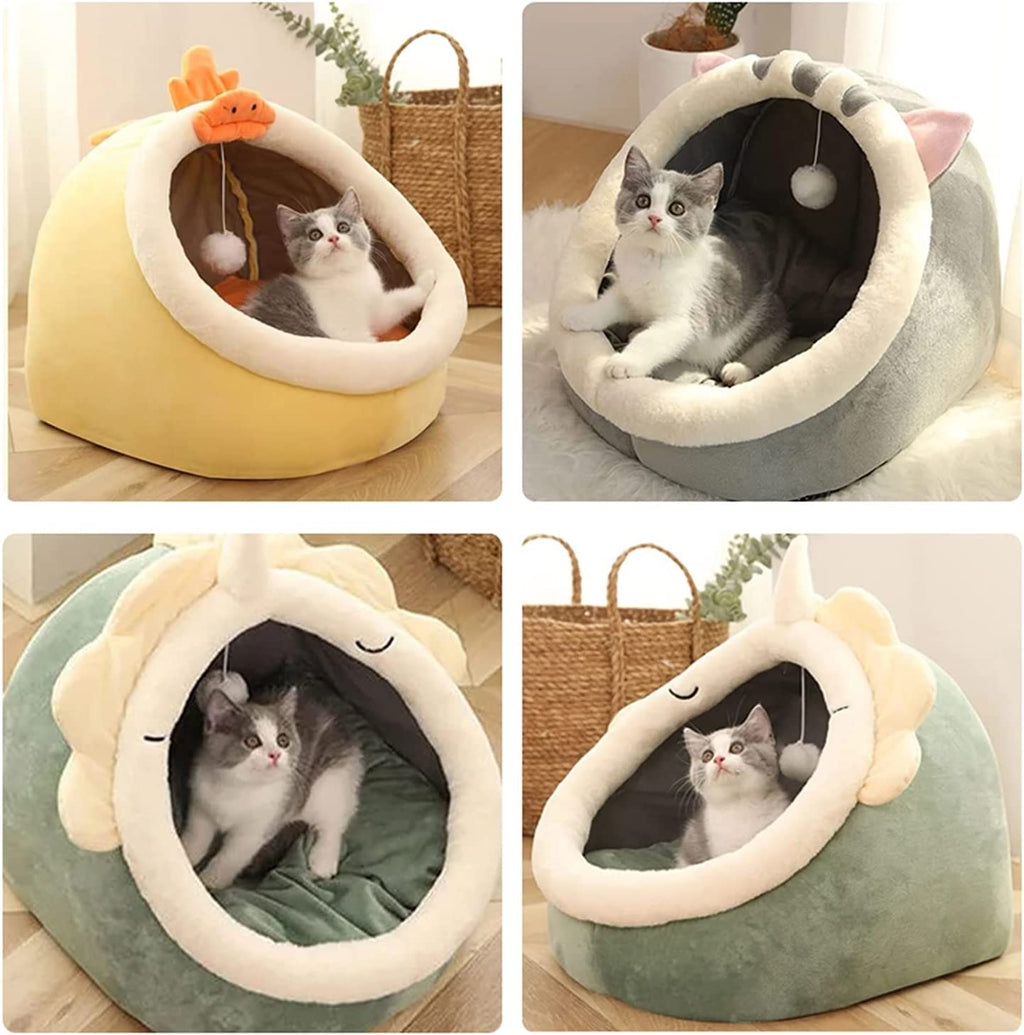La cuccia perfetta per gatti, gattini, piccoli cani e cuccioli,Letto per Animali Domestici,Cucciolo di cane piccolo e morbido cuscino estivo per gattino