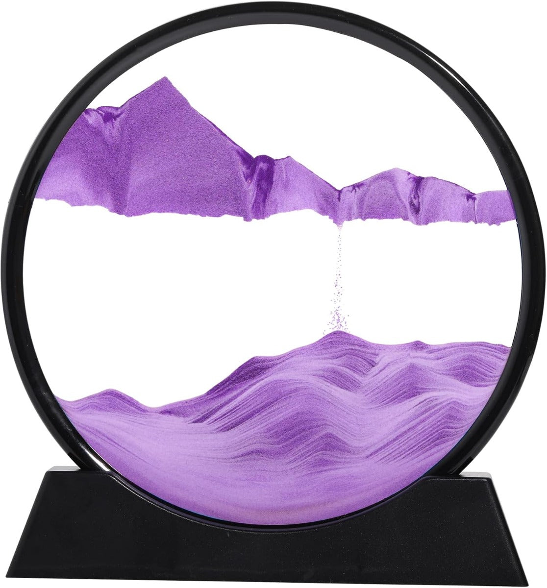 Sabbie Mobili Creative 3D – Paesaggio Naturale con Sabbia che Scorre, Arte da Scrivania per Casa e Ufficio