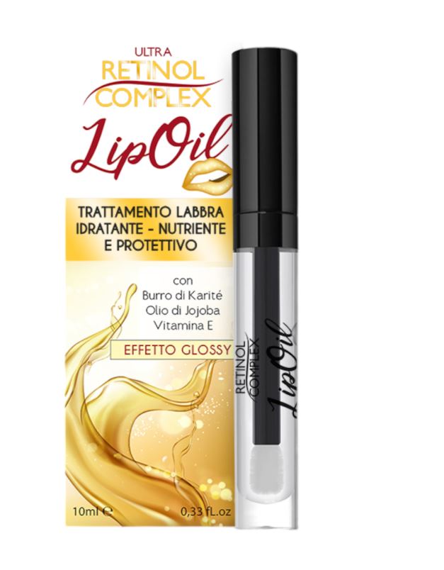 Ultra retinol complex lip oil trattamento labbra gloss