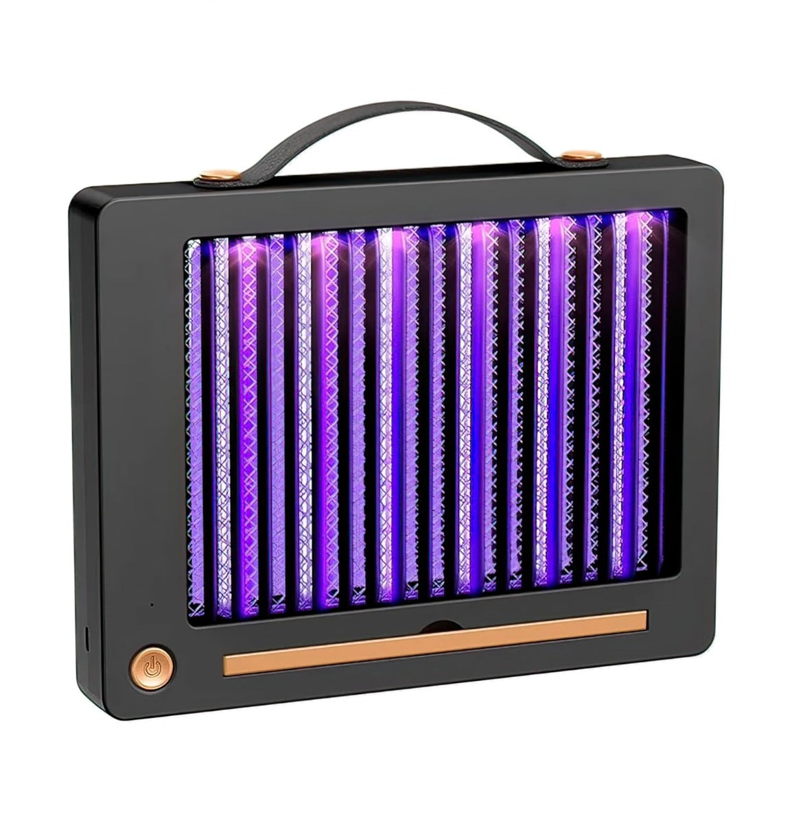 Zanzariera Elettrica a LED con Griglia ad Alta Tensione – Lampada Antizanzare UV per Interni ed Esterni, Silenziosa e Sicura