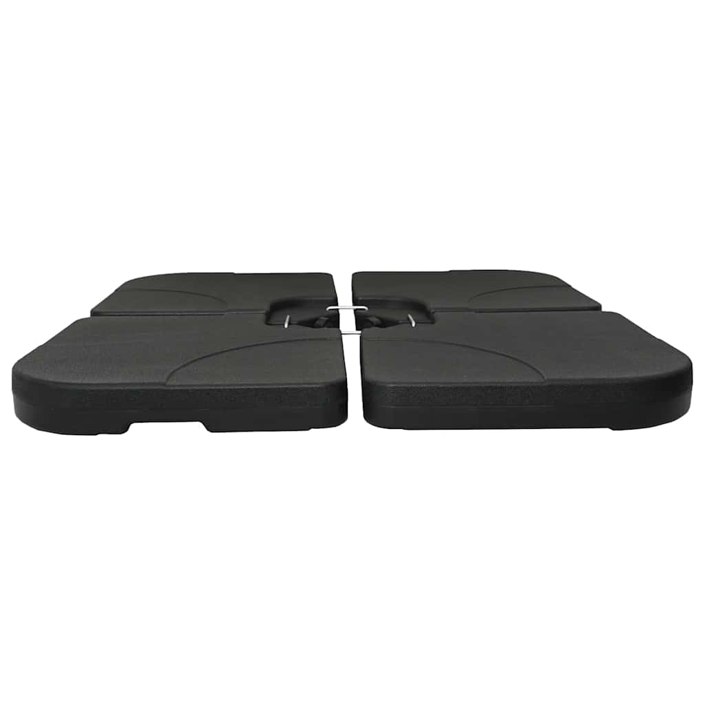 Base per Ombrellone Portatile Riempibile con Sabbia/Acqua 60 L