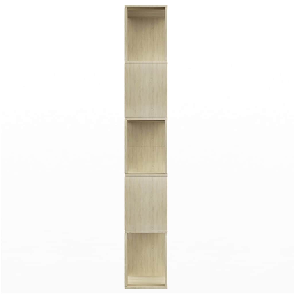 Libreria/Divisorio Rovere Sonoma 80x24x159 cm