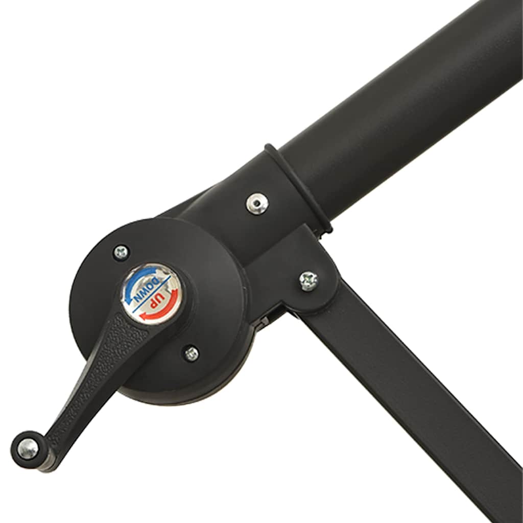 Ombrellone a Sbalzo Palo in Alluminio 350 cm Blu