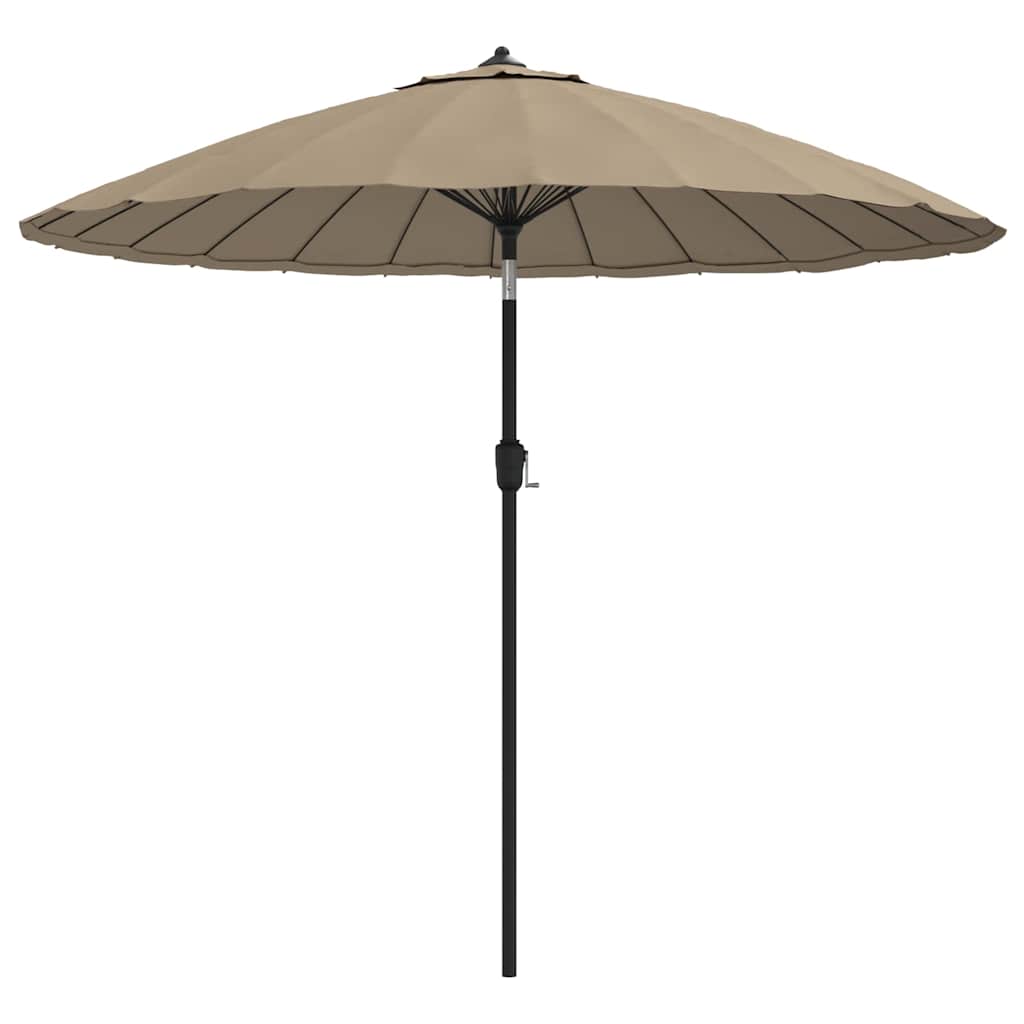 Ombrellone da Esterni con Palo in Alluminio 250 cm Grigio Talpa