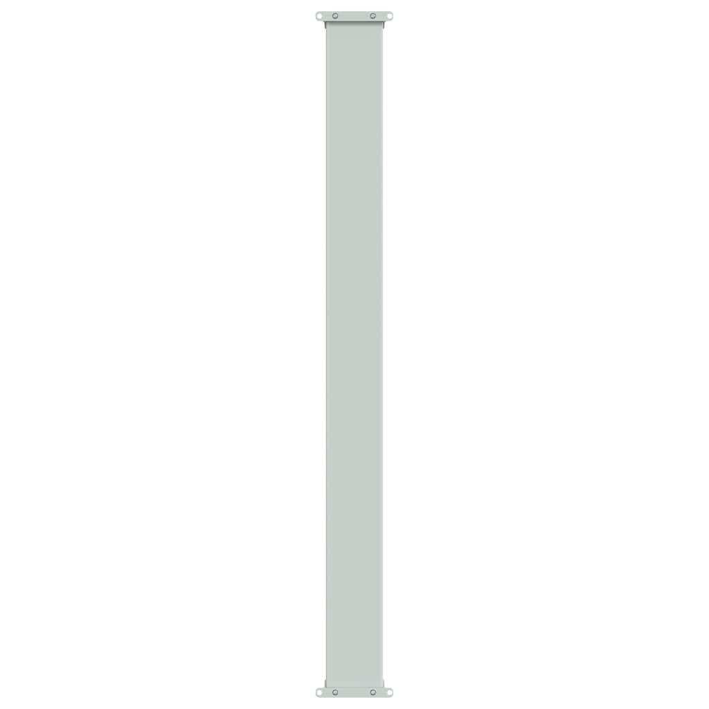 Tenda Laterale Retrattile per Patio 100x514 cm Grigio