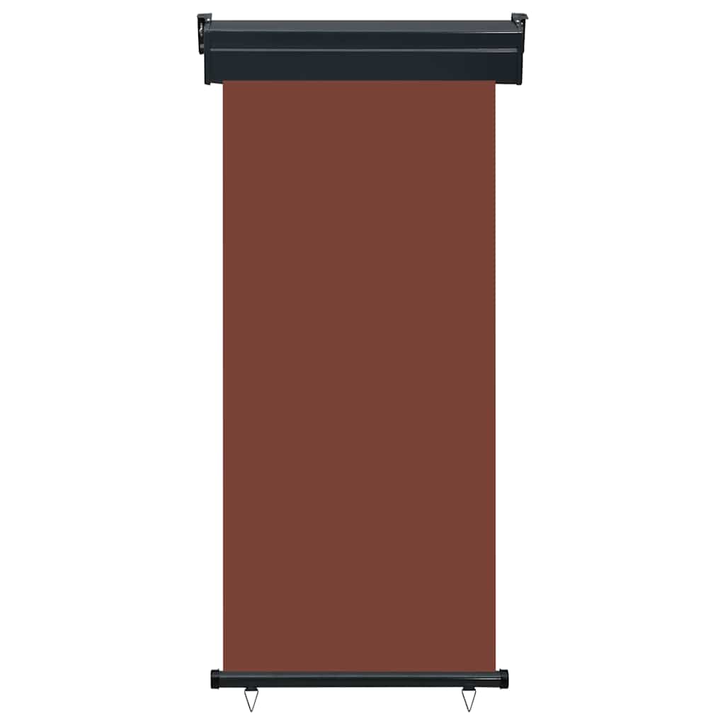Tendalino Laterale per Balcone 85x250 cm Marrone
