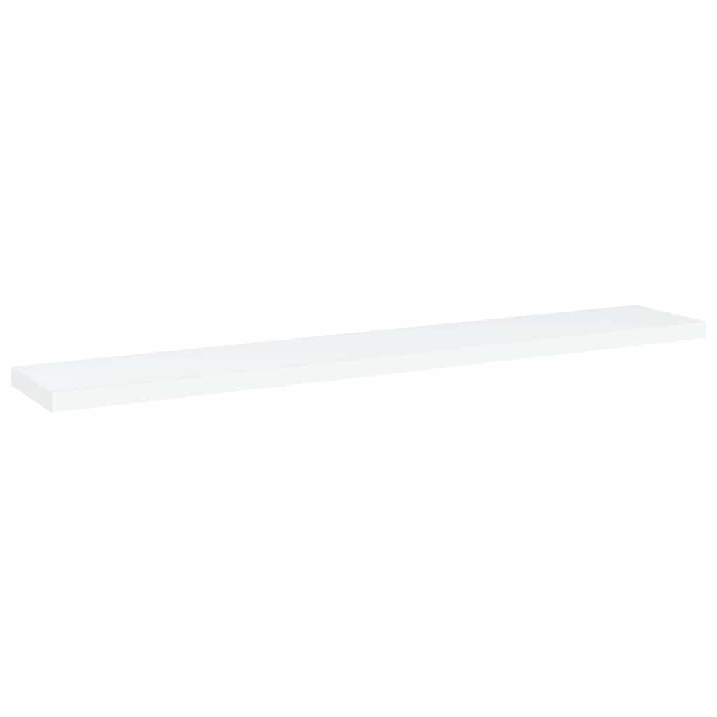 Ripiani per Libreria 4pz Bianchi 60x10x1,5 cm Legno Multistrato