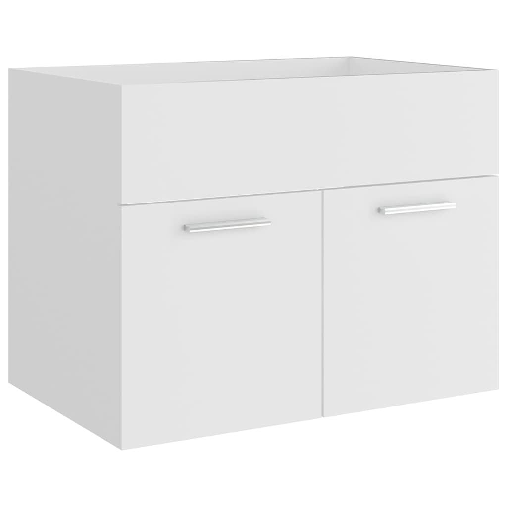 Set Mobili da Bagno Bianco in Truciolato