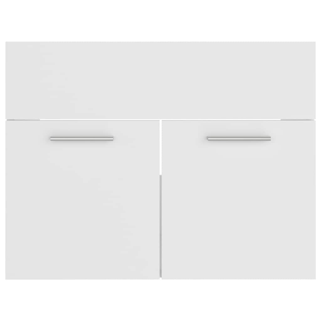 Set Mobili da Bagno Bianco in Truciolato
