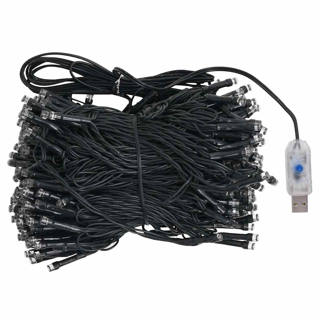 Albero di Natale Preilluminato Palline Bianco 210 cm 910 Rami