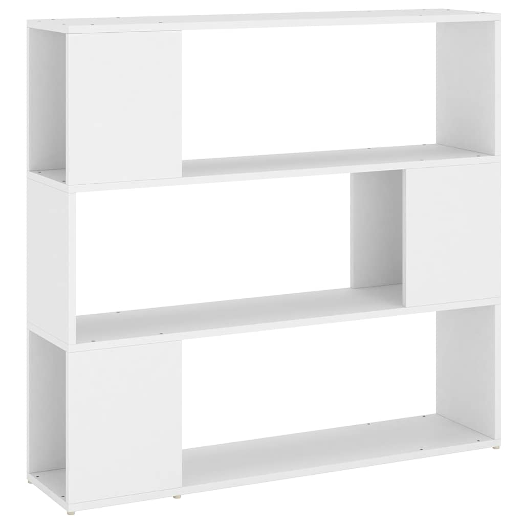 Libreria/Divisorio Bianco 100x24x94 cm