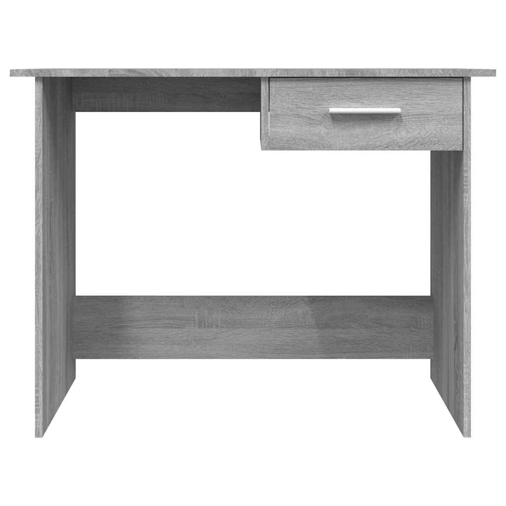 Scrivania Grigio Sonoma 100x50x76 cm in Legno Multistrato