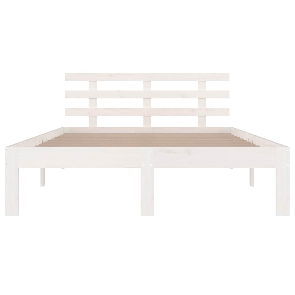 Giroletto Bianco in Legno Massello 150x200 cm King Size