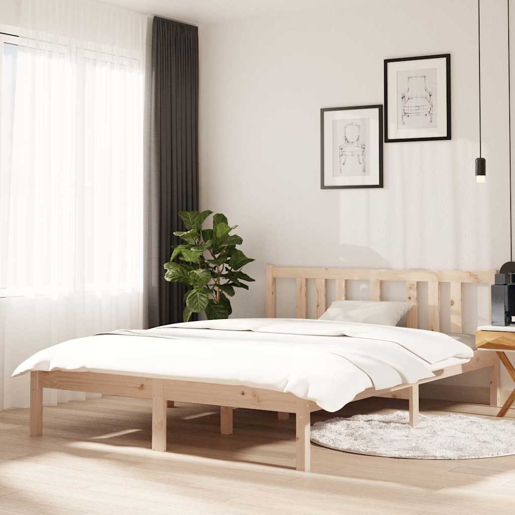 Giroletto in Legno Massello 135x190 cm Double