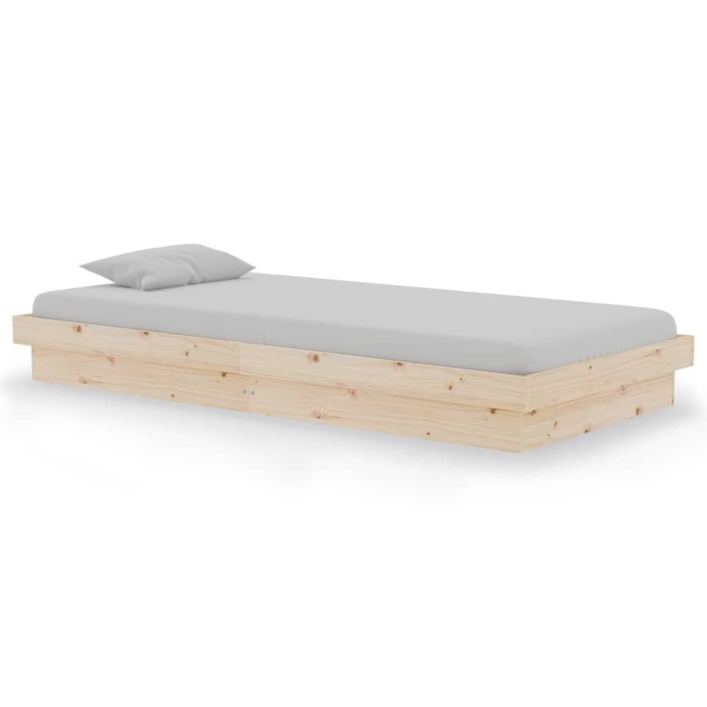 Giroletto in Legno Massello 90x190 cm Single